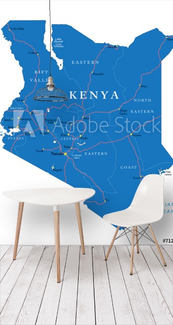 Picture of Kenya map